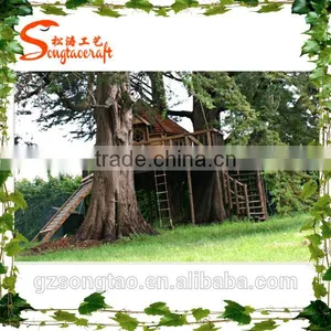 High-level Design Outdoor Artificial Tree House Artistic Simulation Artificial Tree House thumbnail-5