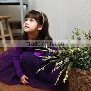 Autumn Red Girls Dresses Children's Long Sleeve Christmas Dresses Girls Lace Cotton Clothes Princess Kids Dress Mas Vestidos thumbnail-5