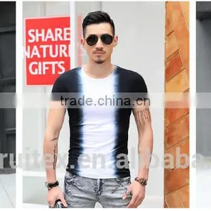 Men Tie Dye T-shirt ,cotton T-shirt, Customized T-shirt,summer T-shirt thumbnail-1
