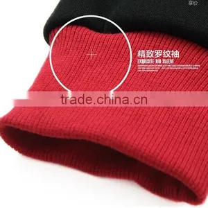 Fashion Zip up Custom Plain Black Hooded Sweatshirt thumbnail-4