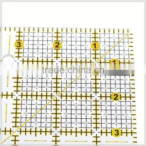 Kearing Chinese Manufacture Imperial Transparent Plastic Patchwork Acrylic Ruler for Sewing HIgh Quality Plastic Rulers# KPR65D thumbnail-2