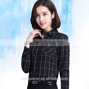New Design Blue Check Cotton Ethnic Fabric thumbnail-1