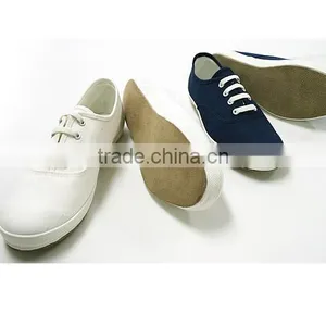 Stss01 Suede Sole Canvas Sneakers for Swing Dance thumbnail-1