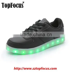 2015 New Colorful Mens Flashing Led Light Shoes thumbnail-1