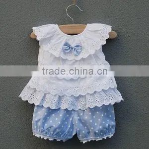 New Born Gift Sets Ruffle Pants Baby Girl Boutique Clothing Sets thumbnail-2