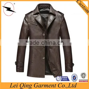 2016 Fashion Leather Winter Man Jacket thumbnail-1