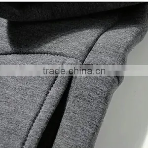 Newest Custom Mens Hoodie Factory Navy Blue Hoodie With Front Big Pocket thumbnail-4