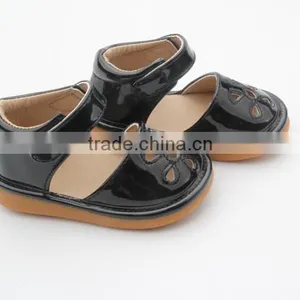 New Style Kids Rubber Baby Shoes Squeaky Shoes for Black thumbnail-5
