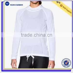Custom Raglan Sleeves With Hood Polyester Pullover Women Sweatshirt thumbnail-2