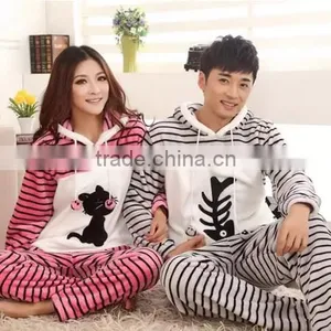 2015 Wholesale Flannel Winter Pajamas thumbnail-2