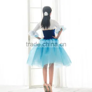 2014 Girls Competition Dance Wear Tutu Dress Costume Kids&teen -princess Girls Dress Costume-shiny Country Girl Ballet Dance thumbnail-3