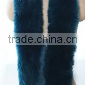 Beautiful Color Genuine Fox Fur Cape/shawl With Faux Fox Fur Trimming thumbnail-5