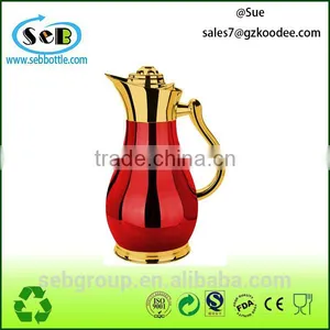 Hot Sell Golden / Silver Glass Thermos Vacuum Flask; Stainless Steel Kettle;double Tea Kettle thumbnail-6