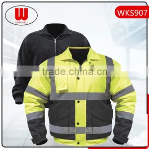 Wholesale 4-in-1 Reflective Safety Jacket thumbnail-1