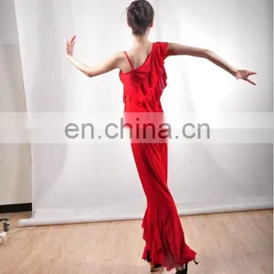 11218212 Adults Sleeveless Camisole Ballroom Dance Wear thumbnail-6