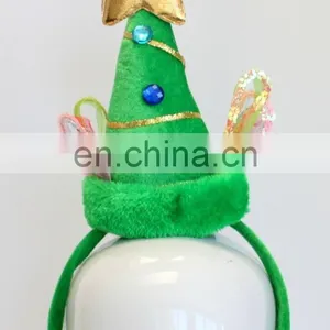 Wholesale Cheap Cute Christmas Headband With Elf Hat thumbnail-2