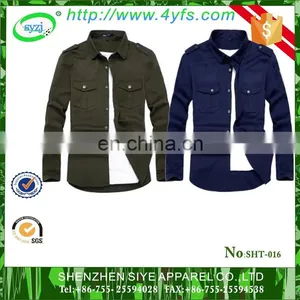 Wholesale Fancy Winter Autumn Men Casual Shirt in ShenZhen thumbnail-1