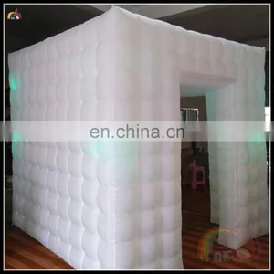 Best Price Inflatable Cube Enclosure Kiosk Tent Shopping Mall Photo Booth Rental thumbnail-1