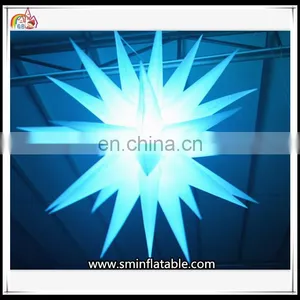 Lighting Star Wedding Party Decoration Hanging Inflatable Best Price LED Light Star thumbnail-5
