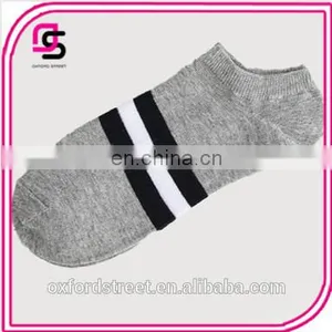 Summer Fashion Shallow Mouth Stripe Cotton Men's Socks thumbnail-4