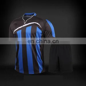 OEM Fashion High Quality Men Soccer Jersey Sets Custom Design China Supplier thumbnail-5