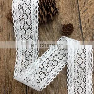 3.5cm OLCT2166 Hign Quality Cotton Garment Accessories Lace Trim thumbnail-1