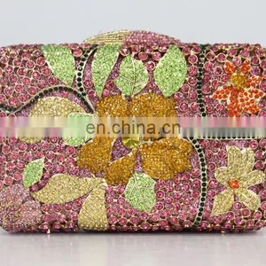 Crystal Evening Clutch Bags/stone Cluth Bags/clutch Evening Wedding Favor Bags thumbnail-2