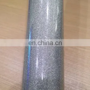 Factory Directly Sell! Best Quality PU PVC Flock Glitter Metallic Heat Transfer Vinyl for Clothing thumbnail-1