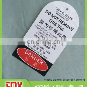 Custom Warning Sign Hazard Warning Sign Silkscreen Warning Sign thumbnail-1