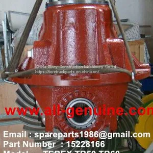 15228166 TEREX OFF HIGHWAY RIGID DUMP TRUCK TR100 DIFFERENTIAL ASSY thumbnail-1