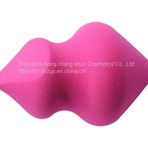 Top and Bottom Two Knife Cut PU Latex -free Powder Puff thumbnail-2