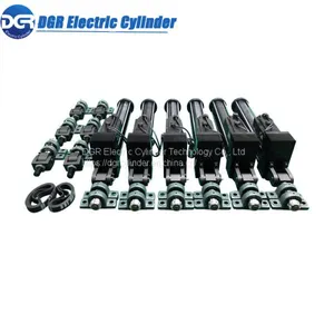 Speed And Position Adjustable High Positioning Accuracy Telescopic Electric Cylinder With Servo Driven thumbnail-3