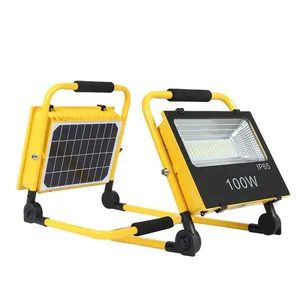 High Power Quality Control SMD Waterproof Ip65 100w Solar Led Floodlight thumbnail-3