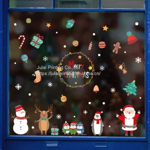 Christmas Static Cling Window Sticker Supplier thumbnail-1