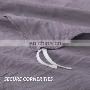 2020 China 100% Microfiber Zip Full Queen Fade Resistance Bedding Duvet Cover For Home thumbnail-4