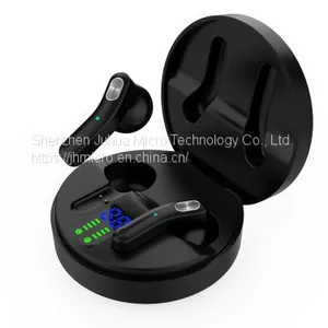 Wireless Handfree Mini Digital Display Power Smart Touch TWS Earbuds Bluetooth thumbnail-3