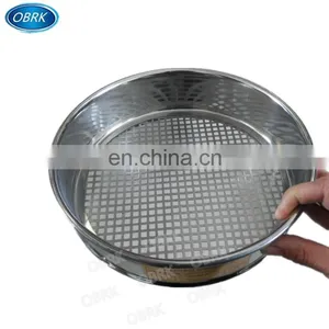 Diameter 200mm/300mm Stainless Steel Test Sieve Soil Analysis Sieve With Lid and Pan for Soil/Sand thumbnail-1
