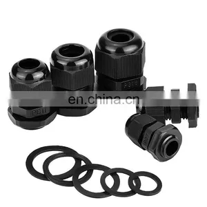 M30 Black Wholesale Dustproof Nylon Plastic Cable Gland Waterproof IP68 thumbnail-6