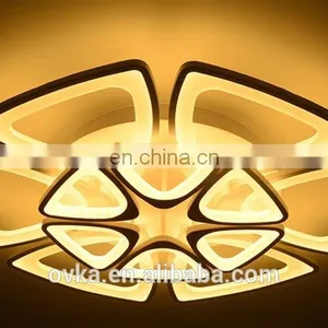 Modern Creative Living Room Lights Luxury Bedroom Modern Restaurant Led Ceiling Lamp With 12 Fan Lights thumbnail-3