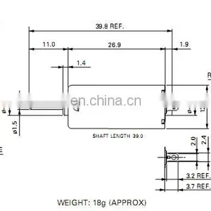 FF-050 9100rpm 1.07w Low Noise 5V 6V 7.5V 5400RPM 7400RPM Micro DC Motor for Printers and Hair Clipper thumbnail-3