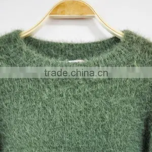 Green Marten Hair Latest Design Winter Sweater Women thumbnail-3