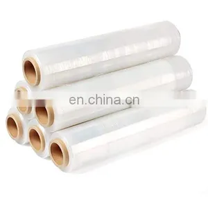 PE Material and Packaging Usage Pallet Shrink Wrap Clear Stretch Film thumbnail-1
