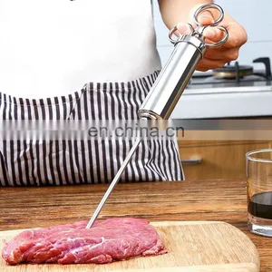 New Stainless Steel Meat Injector thumbnail-1