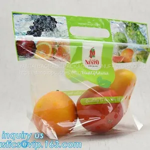 Stand Up Pouch, Reusable Clear Food Grade Freezer Food Fruit Package Plastic Slider Zipper Zip Lock Bags thumbnail-3