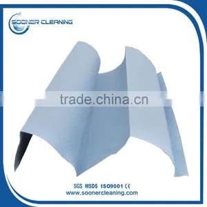 [Soonerclean] Embossed Bule Woodpulp Nonwoven for X80 Style thumbnail-1
