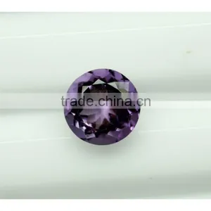 11mm Amethyst Faceted Round thumbnail-2