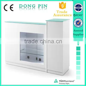 White Wooden Reception Desk,cheap Reception Desk ,small Reception Desk Front thumbnail-2