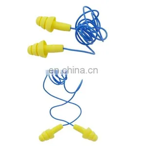 Soundproof Sleep Noise Prevention Disposable Silicone Earplugs thumbnail-3