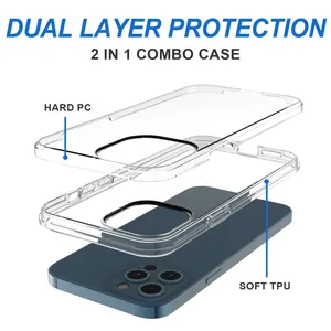 TPU Clear Anti-scratch Case For IPhone 13 Pro Max Shell Cases New Transparent Cover For IPhone 6 7 8 Plus X Xr 11 12 13 14 Pro thumbnail-4