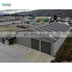 Single Pitch Roof Portal Frame Steel Structure Two Story Building Warehouse thumbnail-5